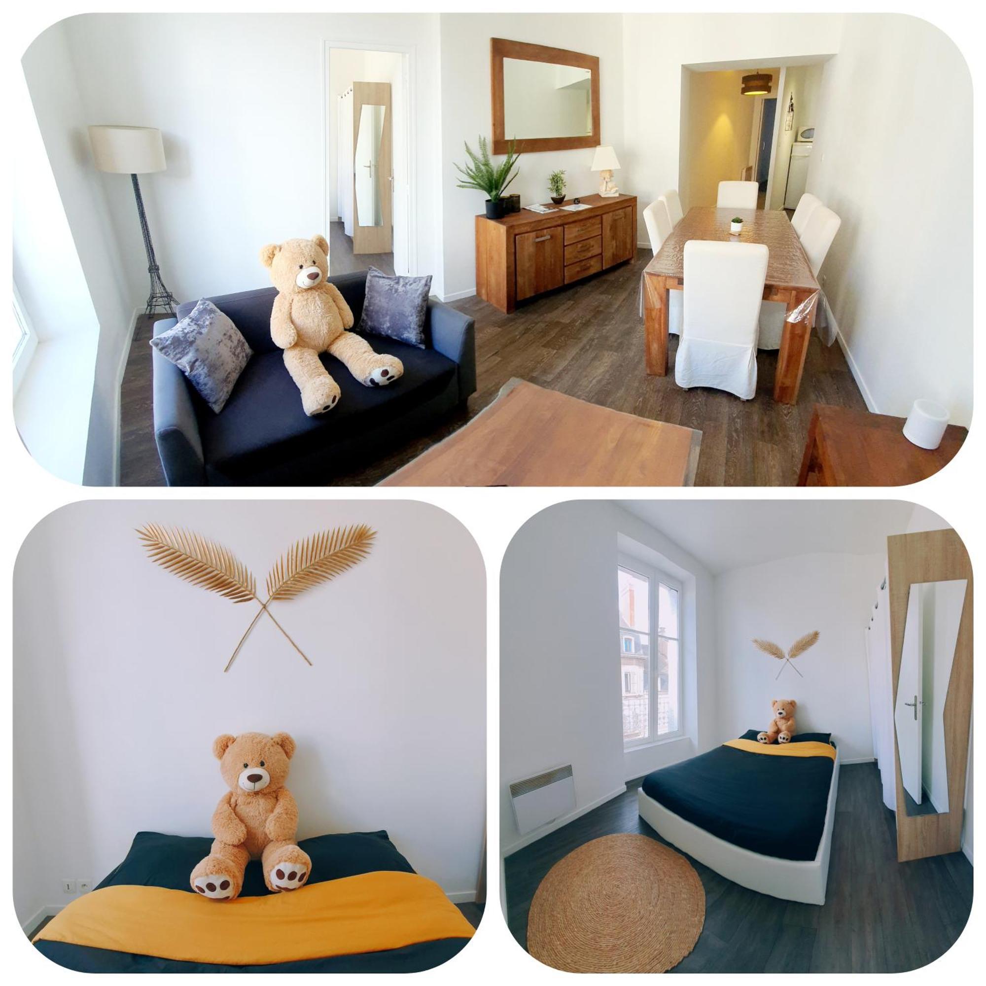 Lumineux & Convivial Apartment บัวร์ ภายนอก รูปภาพ