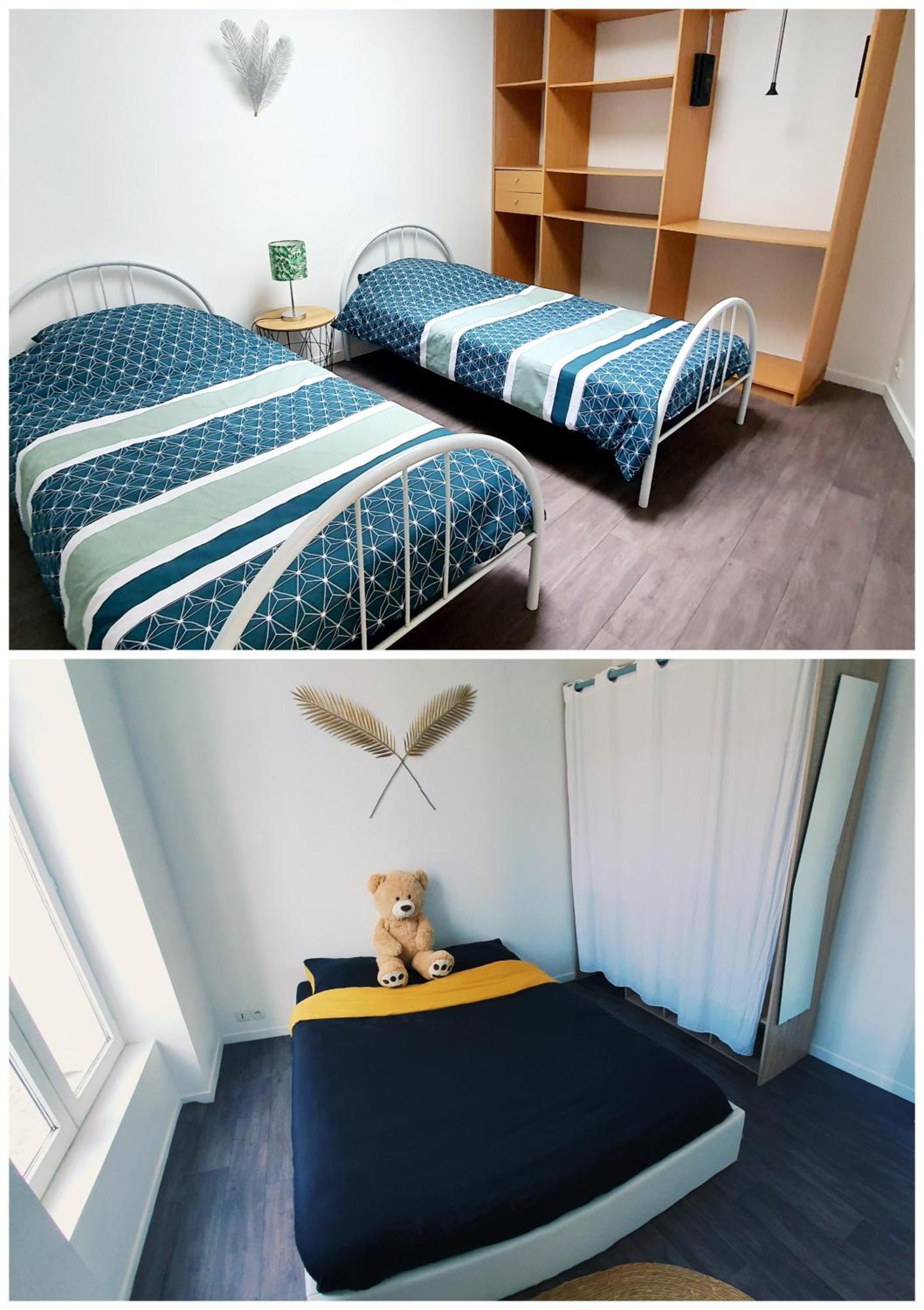 Lumineux & Convivial Apartment บัวร์ ภายนอก รูปภาพ